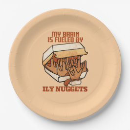 We Love Nuggets - Nugget Love - ASL ILY Obsession Papieren Bordje