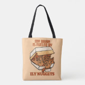 We Love Nuggets - Nugget Love - ASL ILY Obsession Tote Bag (Achterkant)