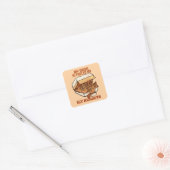 We Love Nuggets - Nugget Love - ASL ILY Obsession Vierkante Sticker (Envelop)
