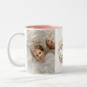 We Love Oma Custom Fotomok Tweekleurige Koffiemok (Links)