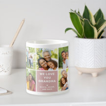 We Love Oma Modern Stof Roze Foto