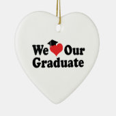 We Love Ons Afgestudeerde Ornament (Rechts)