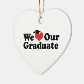 We Love Ons Afgestudeerde Ornament (Links)