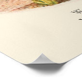 "We Love Our Little Garden" Cavia Gedicht Poster (Hoek)