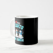 We Love Our Patients Snow Much Funny Snowman Chris Koffiemok (Voorkant links)