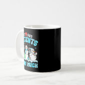 We Love Our Patients Snow Much Funny Snowman Chris Koffiemok (Voorkant links)