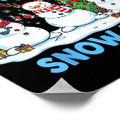 We Love Our Patients Snow Much Funny Snowman Chris Poster (Hoek)