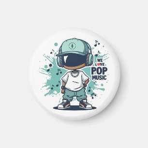 We Love Popmuziek Magneet