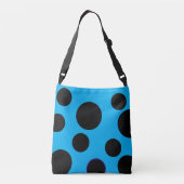 we love sports tote bag, football, soccer themed crossbody tas (Achterkant)