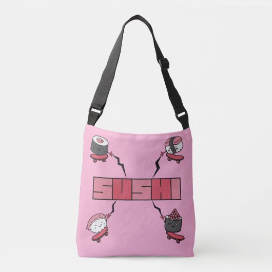 We Love Sushi - Sushi Love - ASL ILY Obsession Crossbody Tas (Voorkant)