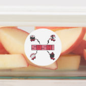 We Love Sushi - Sushi Love - ASL ILY Obsession Labels (Aangebracht)