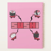 We Love Sushi - Sushi Love - ASL ILY Obsession Planner (Achterkant)