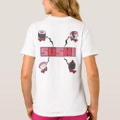 We Love Sushi - Sushi Love - ASL ILY Obsession T-shirt (Achterkant)