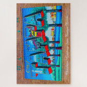 We Love Tampa Florida Jigzaag Puzzle Legpuzzel (Verticaal)