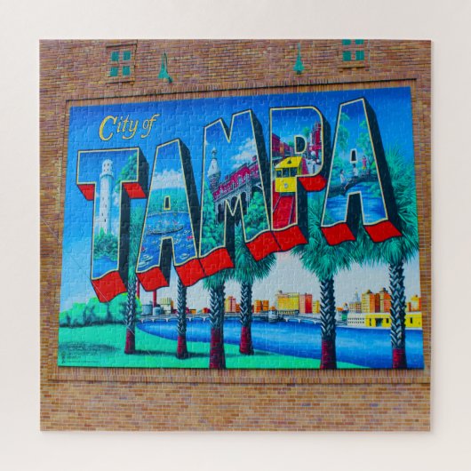We Love Tampa Florida Legpuzzel (Verticaal)