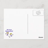 We Love Turnen Briefkaart (Achterkant)
