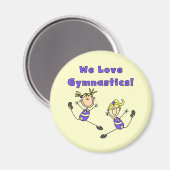We Love Turnen Magneet (Voorkant / Achterkant)