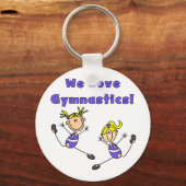 We Love Turnen Sleutelhanger (Voorkant)