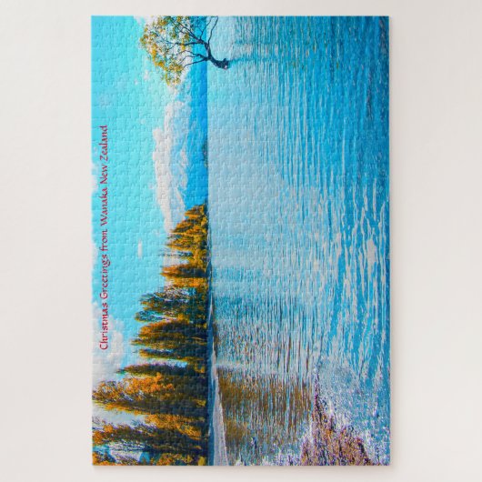 We Love Wanaka New Zealand Jigzaag Puzzle Legpuzzel (Verticaal)
