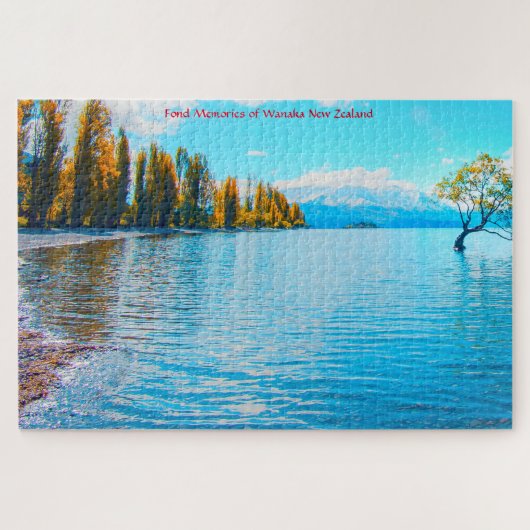 We Love Wanaka New Zealand Jigzaag Puzzle Legpuzzel (Horizontaal)