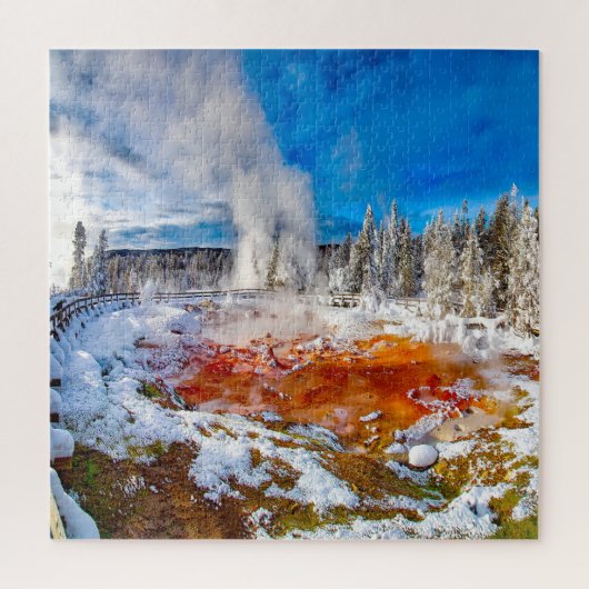 We Love  Yellowstone National Park Legpuzzel (Verticaal)