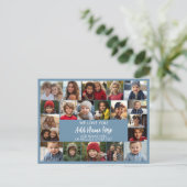 We Love You - 20 foto collage Briefkaart (Staand voorkant)