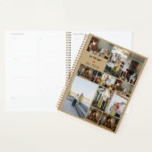 We Love You Aangepaste Gezinsfotocollage Planner (Display)