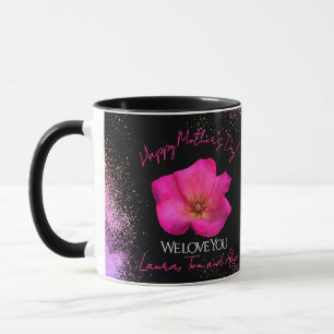 We Love You - Aanpasbare Moederdag Roos Mok