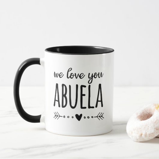 We Love You Abuela Mok (Met donut)