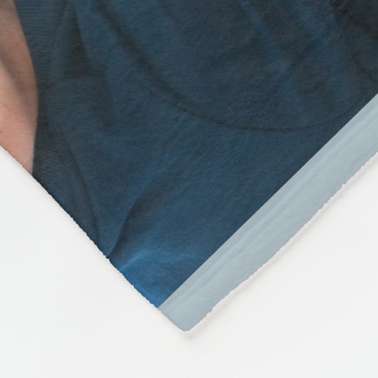 We Love you Auntie Script 8 Photo Modern Fleece Deken (Hoek)