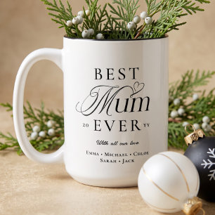We Love You Beste Moeder Ooit Gepersonaliseerde Ke Tweekleurige Koffiemok