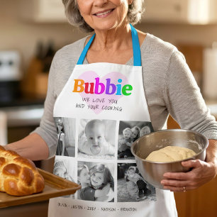 We Love You Bubbie Multicolor Bold 6 Foto Collage Schort