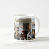 We Love You Custom Family Photo Collage Mug Koffiemok (Voorkant rechts)