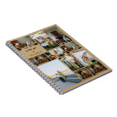 We Love You Custom Family Photo Collage  Notitieboek (Rechterzijde)