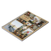 We Love You Custom Family Photo Collage  Notitieboek (Linkerzijde)