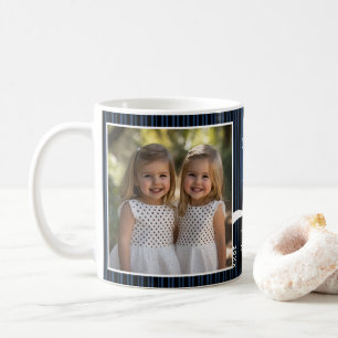We Love You Dad 2 Foto Custom Stripe Modern P203 Koffiemok