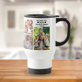 We love you dad collage of 9 photos children reisbeker