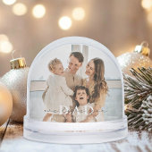 We Love You Dad Custom Snow Globe Sneeuwbol