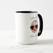 We Love You Dad from Kids Birthday Gift Christams Mok (Voorkant rechts)