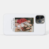 We Love You Dad Gift Custom Photo Case-Mate iPhone Case (Achterkant (horizontaal))