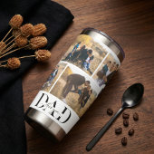 We Love You Dad Personalized Father Photo Collage Geïsoleerde Drinkbeker