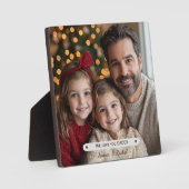 We Love You Daddy Vaderdag Fotoplaat (Voorkant)