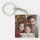 We Love You Daddy Vaderdag Sleutelhanger (Voorkant)