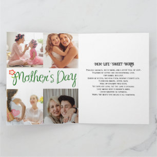 We Love You Fotocollage Moederdagkaart Kaart