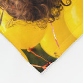 We Love You Grandma & Grandpa 6 Foto Donkergrijs Fleece Deken (Hoek)