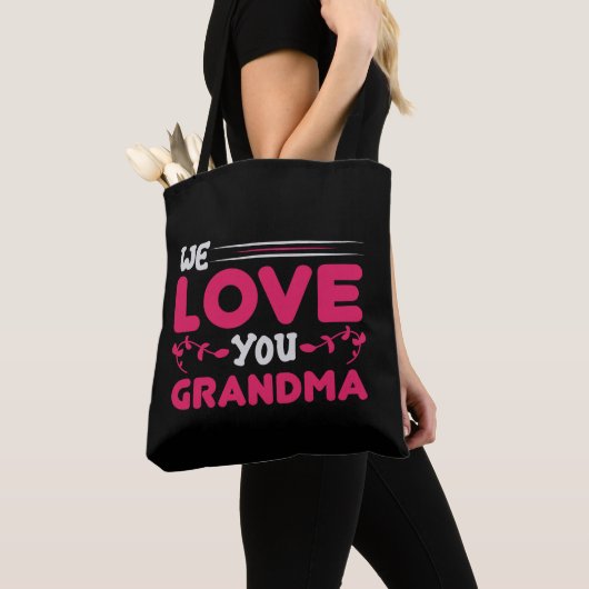we love you grandma tote bag (Dichtbij)