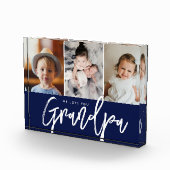 We love you Grandpa Blue Grandchildren photos Fotoblokken (Rechts)