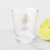 We Love You Grandpa Shot Glass | Custom Photo Shot Glas (Achterkant)