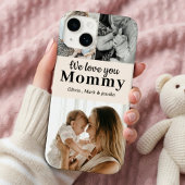 We Love You Mama - Aangepaste Fotocollage iPhone Case-Mate iPhone Case