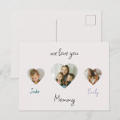 We Love You Mama - Gepersonaliseerde foto's Kaart (Voorkant / Achterkant)